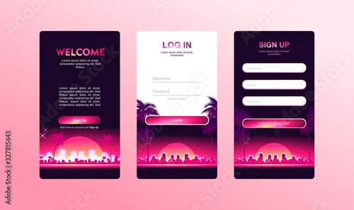 Sign up sign in form