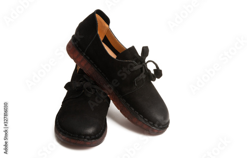 female loafers isolated