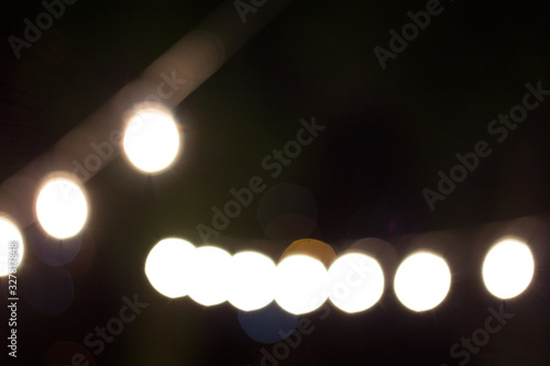 lights on black background bokeh © Isabel Vianna