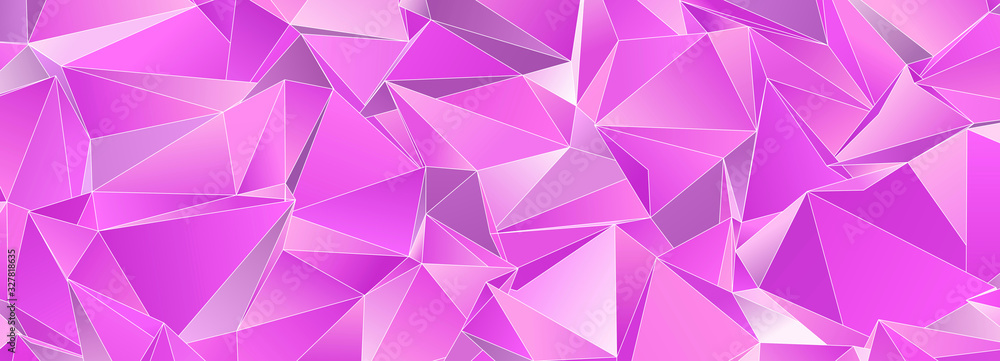 Obraz premium 3d Triangles, abstract background. Design wallpaper.