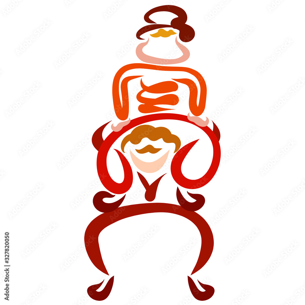 subordinate bears on the shoulders of his boss subordinate bears on the shoulders of his boss