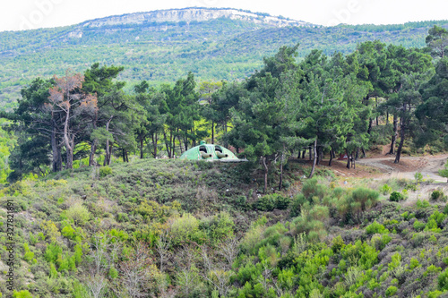 Turgut Reis redoubt and Ottoman Cannon in Biga Peninsula, Canakkale photo