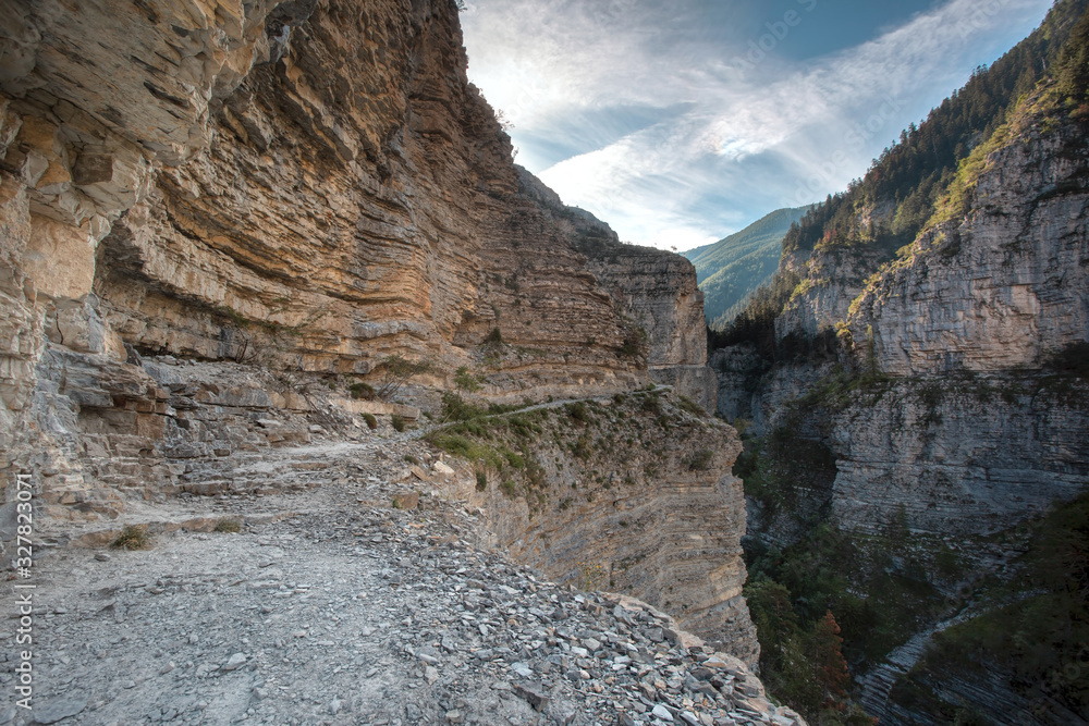 Les Gorges du St Pierre Alpes de Hautes Provence France 