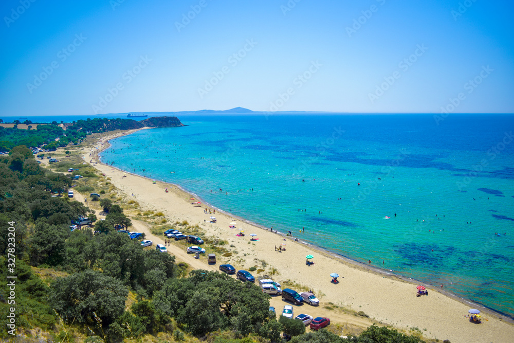 Naklejka premium Papaz Beach, Ezine