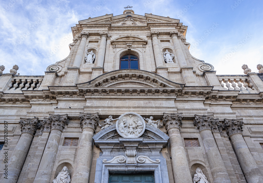 St Teresa Roman Catholic church in Palermo, Sicily Island in Italy