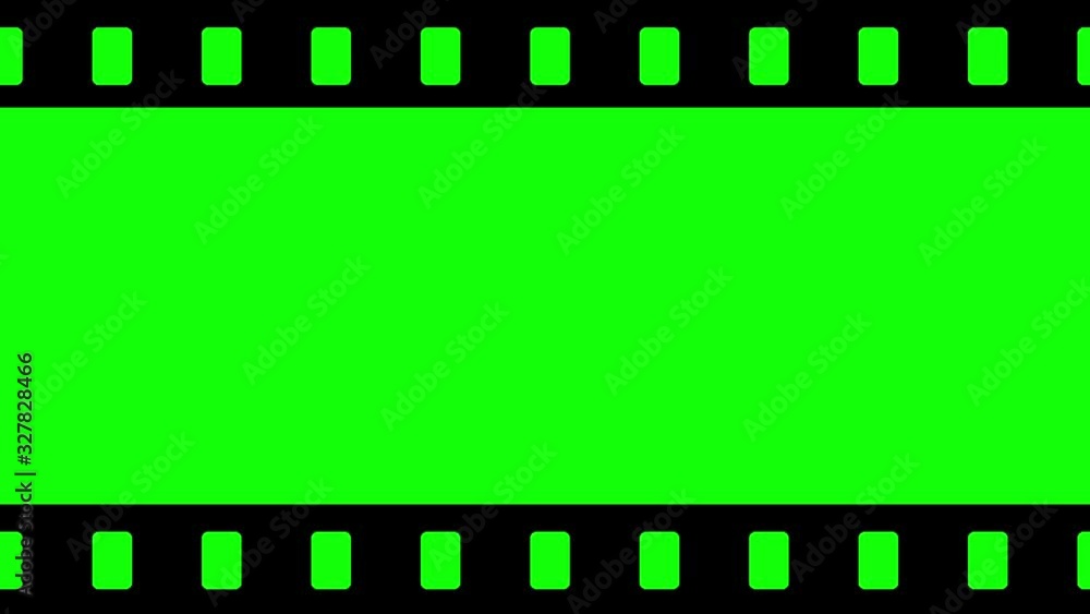 Camera film loopable animation over a chroma key background Camera film loopable animation over a chroma key background