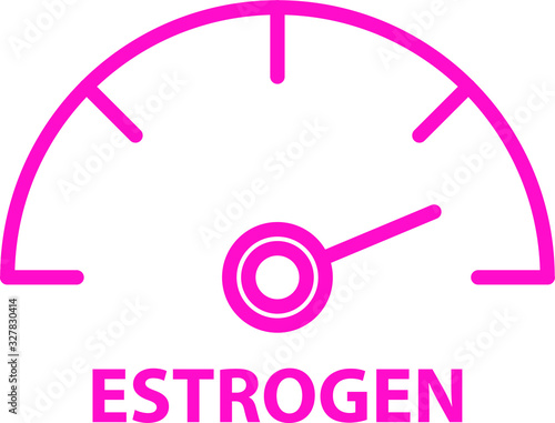 Estrogen meter icon