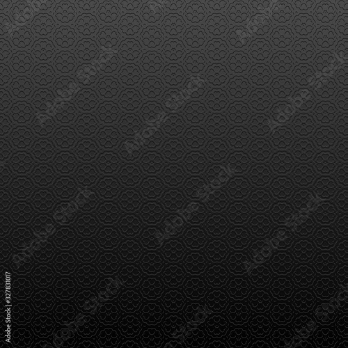 Wallpaper Mural Bas-relief illustration with repetitive geometric shapes covering the background. Black and white design for pattern, web, wallpaper, digital graphics and artistic decorations. Torontodigital.ca