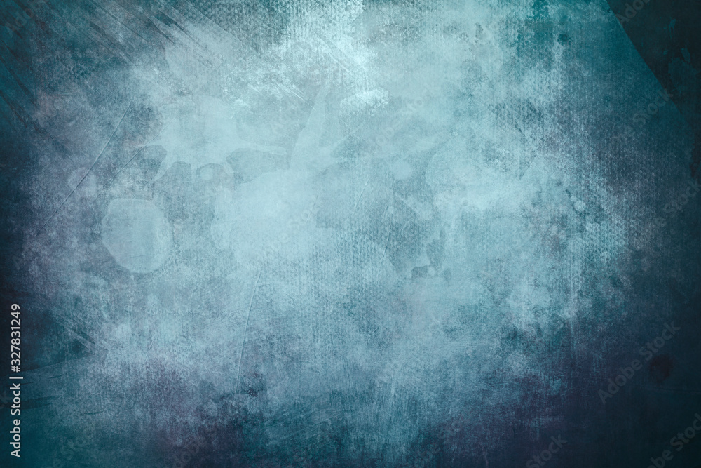 Obraz premium grungy blue canvas background or texture