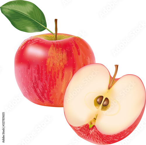apple red