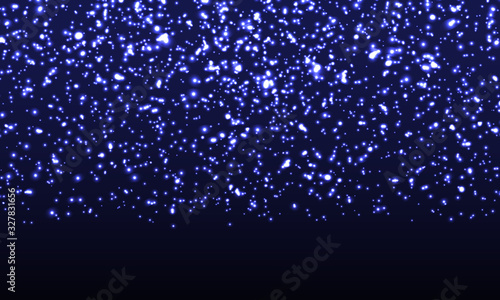 Glitter texture. Falling particles. Sparkle lights.