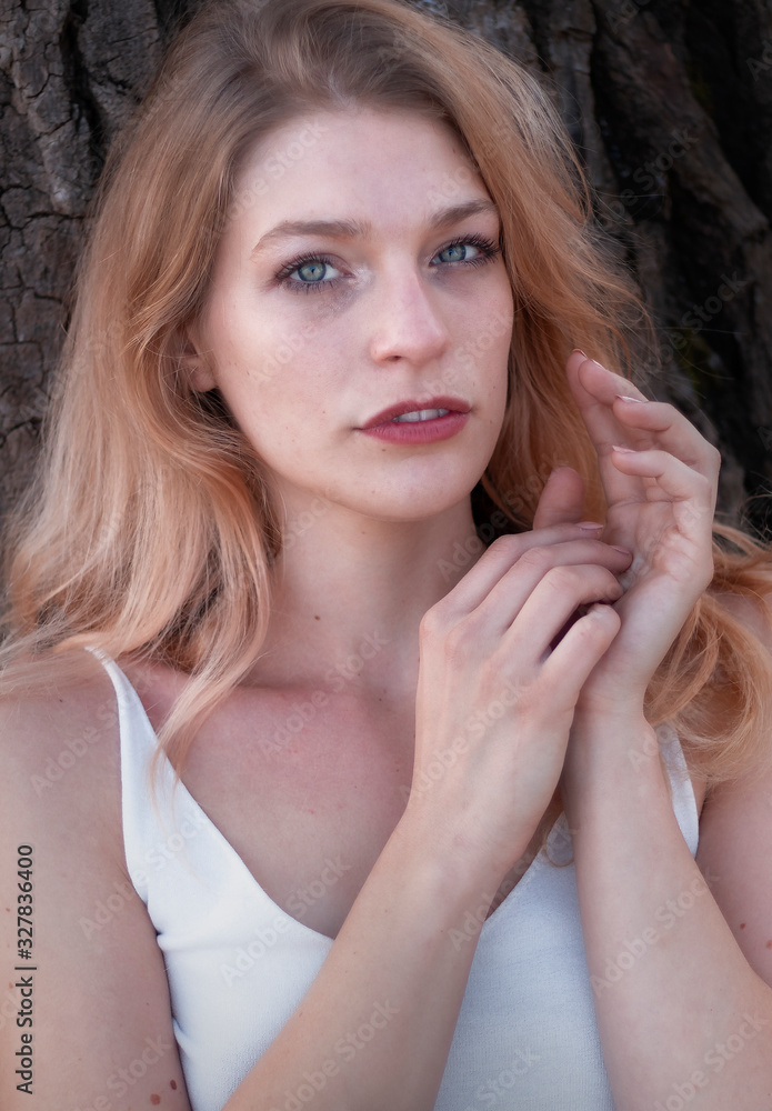 Portrait of a beautiful blonde Portrait of a beautiful blonde