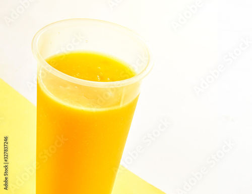 Milk shake mango drink