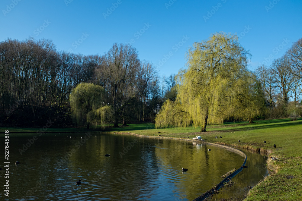 Spring is in the air at Woluwe Park