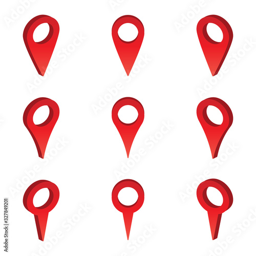 Set of map pointers.