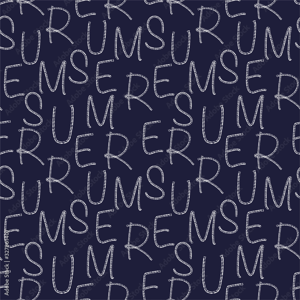 Navy and white typo from sailor rope summer mood seamless pattern vector EPS10 ,Design for fashion fabric,web,wallpaper,wrapping Navy and white typo from sailor rope summer mood seamless pattern vector EPS10 ,Design for fashion fabric,web,wallpaper,wrapping