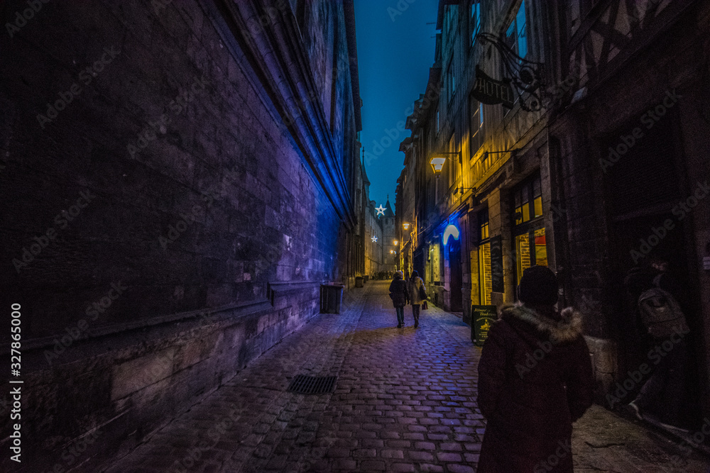 Street in the a night Street in the a night