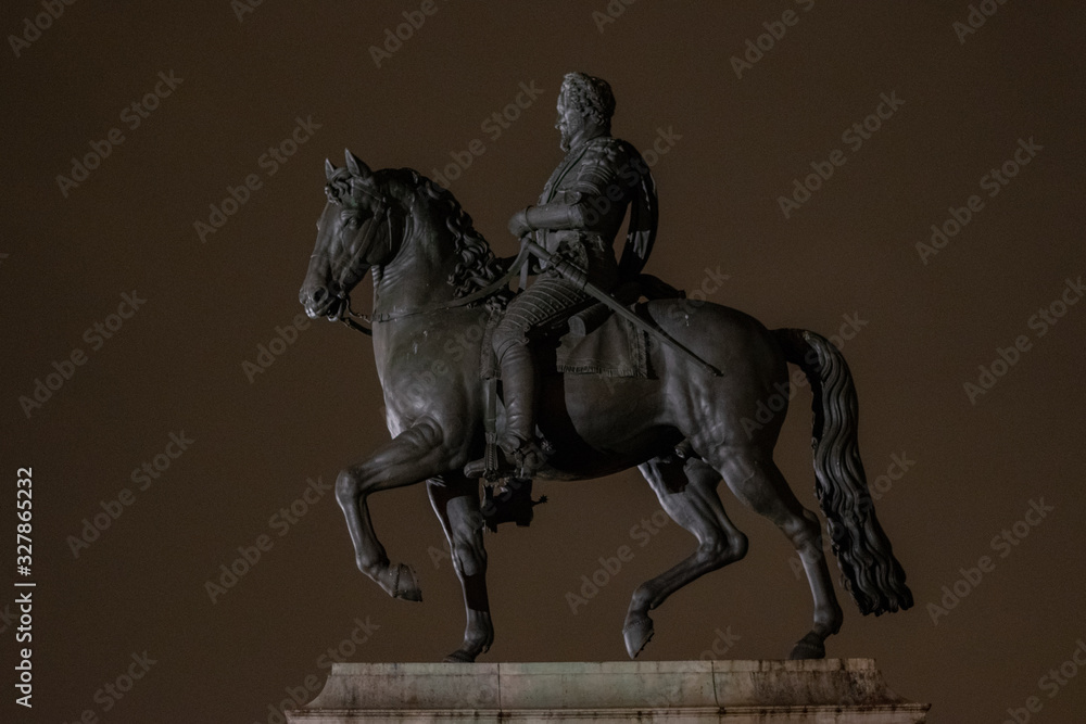 Obraz premium Horse statue