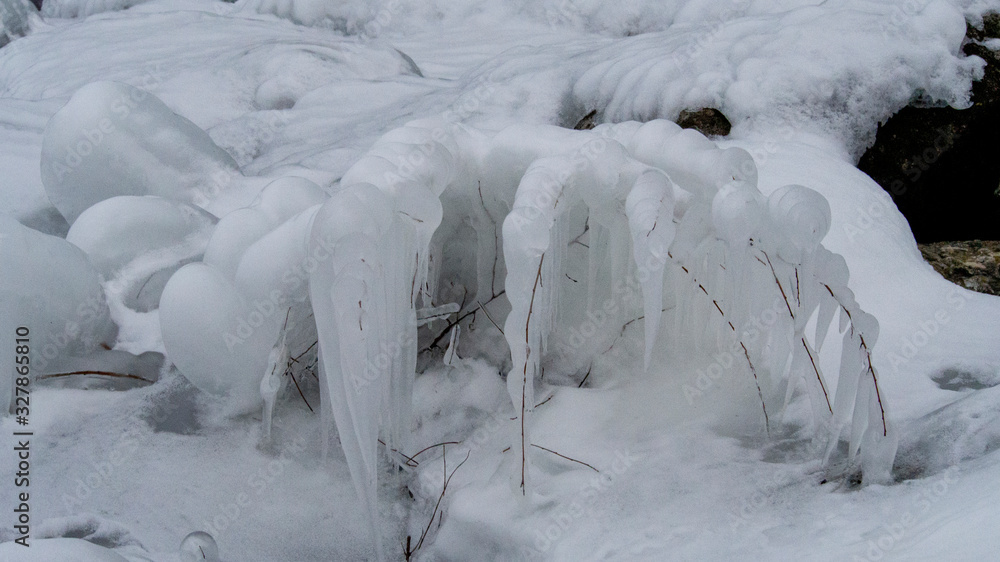 Winter Ice art in Toronto, Ontario Winter Ice art in Toronto, Ontario