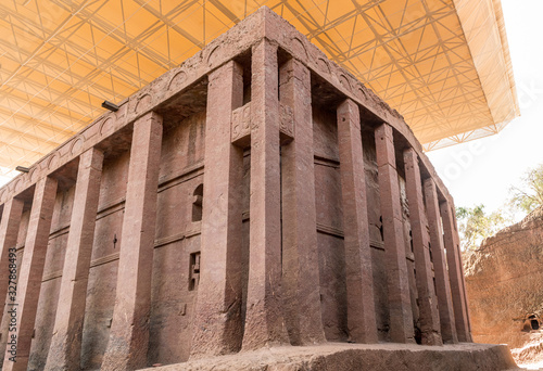 Bet Medhane Alem in Lalibela