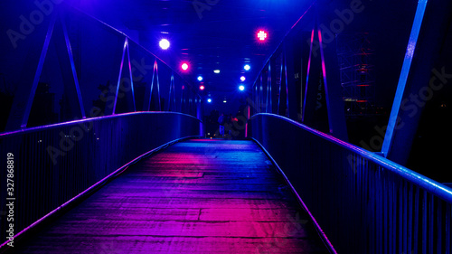 Canvas Print Winter Lights