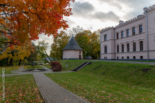 autumn moods in Aluksne photo