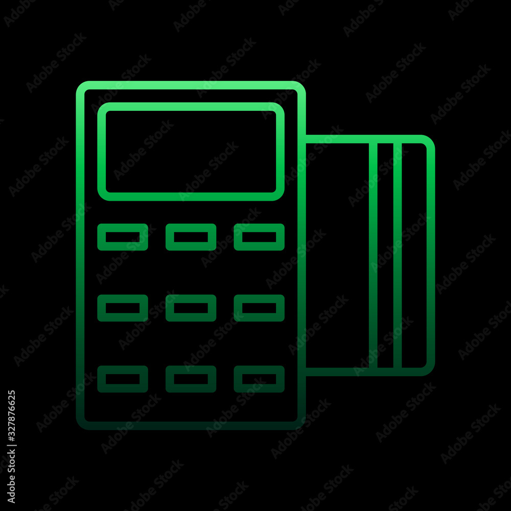 Deduction of funds from card nolan icon. Simple thin line, outline vector of e-commerce icons for ui and ux, website or mobile application Deduction of funds from card nolan icon. Simple thin line, outline vector of e-commerce icons for ui and ux, website or mobile application