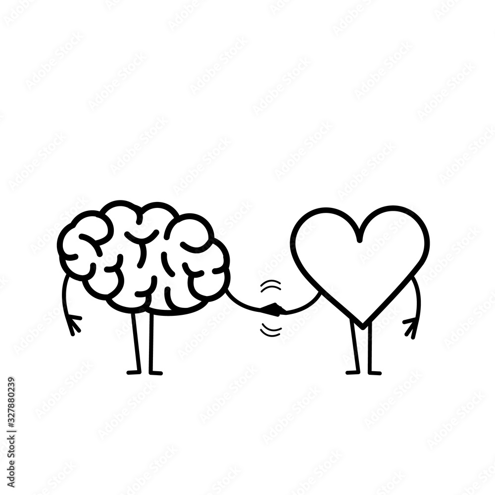 brain-and-heart-handshake-vector-concept-illustration-of-teamwork