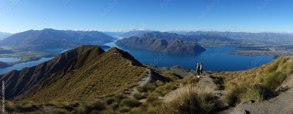 Fototapeta premium Montaña Coromandel en Nueva Zelanda