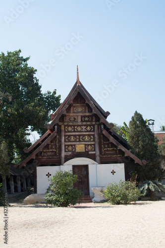 Wat Phra That Lampang Luang, a Lanna-style Buddhist temple in Lampang Province, Thailand
