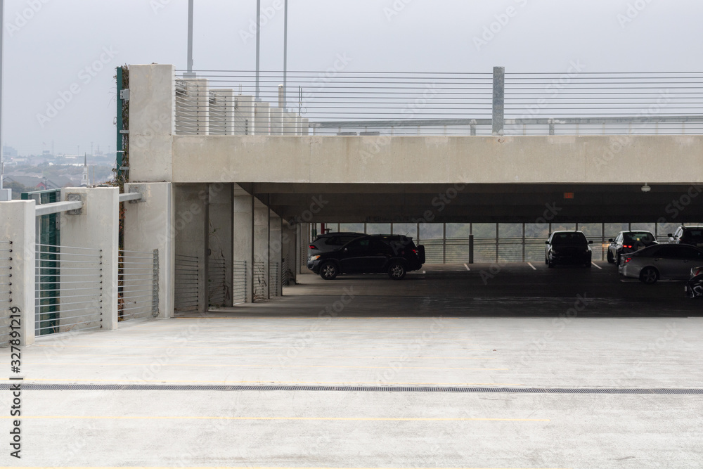 Parking Garage Urban Environment Outdoors Roof Parking Garage Urban Environment Outdoors Roof
