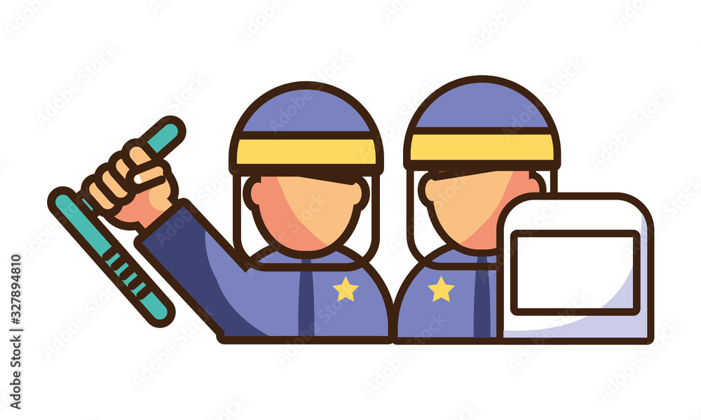 police riot officer in uniform with shield and baton police riot officer in uniform with shield and baton