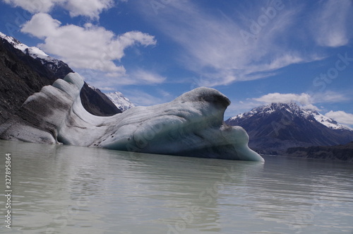 Tasman Gletscher Neuseeland S  dinsel