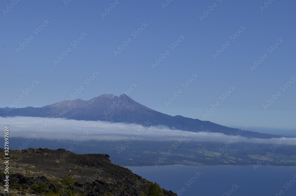 Volcán Osorno; Volcán Calbuco; Lago llanquihue