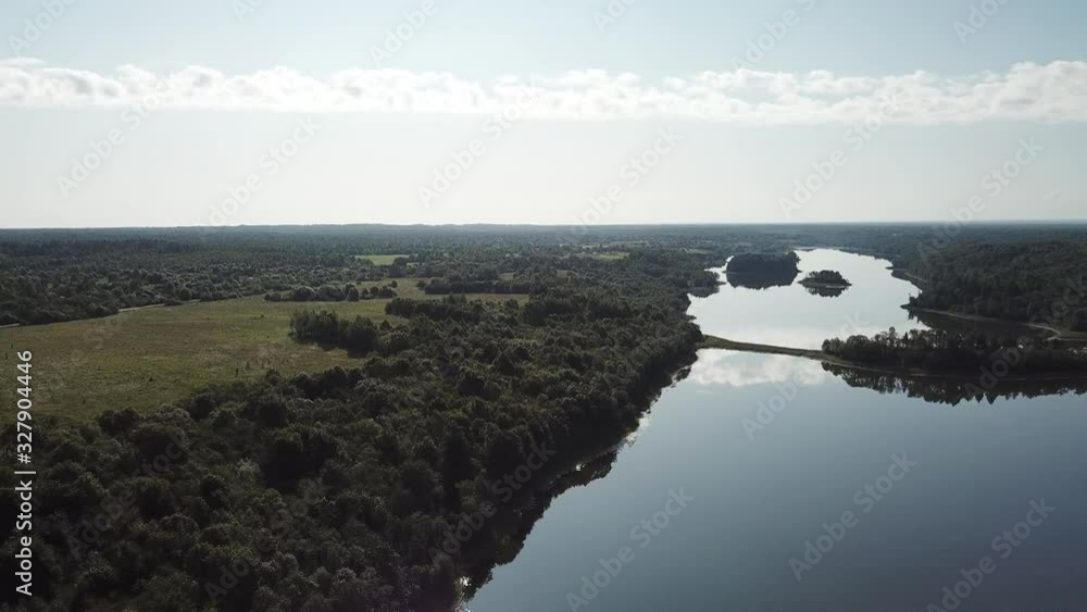 Wonderful landscape of Lake Lipno Wonderful landscape of Lake Lipno