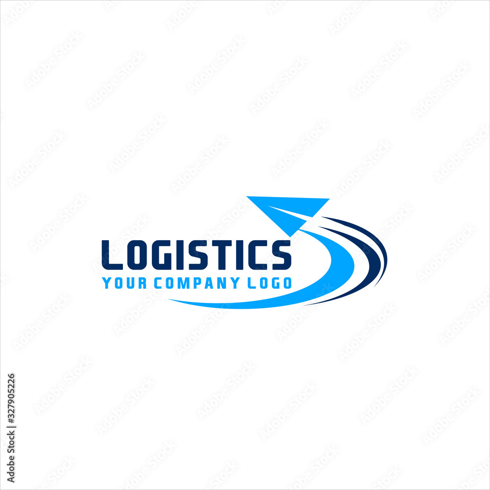 logistics transportation logo vector, Fast delivery concept icon ...