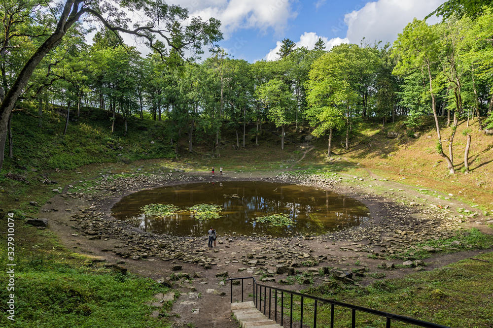 Beautiful green nature landscape of Europe