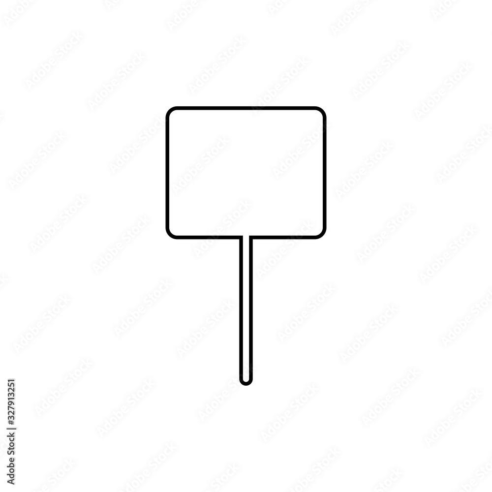 Billboard icon. Advertisinng symbol. Logo design element Billboard icon. Advertisinng symbol. Logo design element