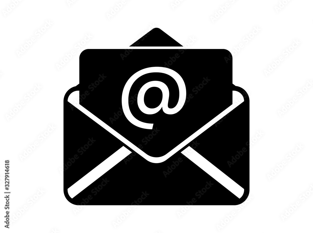 phone email fax icon on a white background. phone email fax icon on a white background.