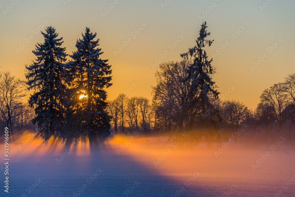 Beautiful green nature landscape of Europe Beautiful green nature landscape of Europe