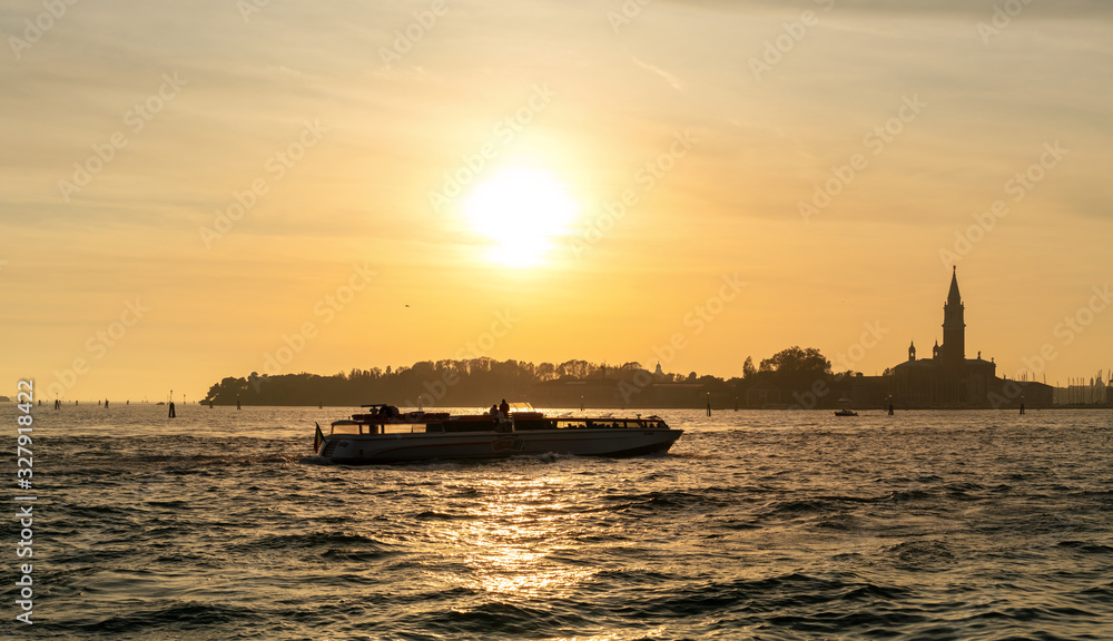 Naklejka premium Venedig Sonnenuntergang