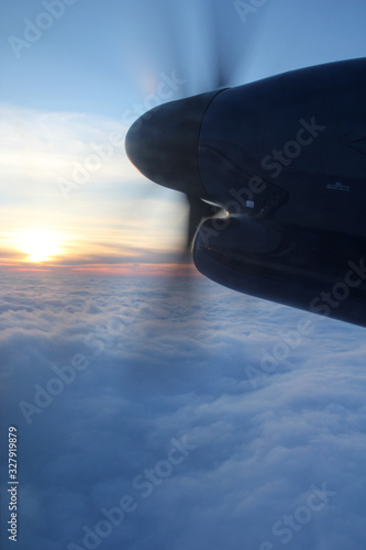 Above the clouds