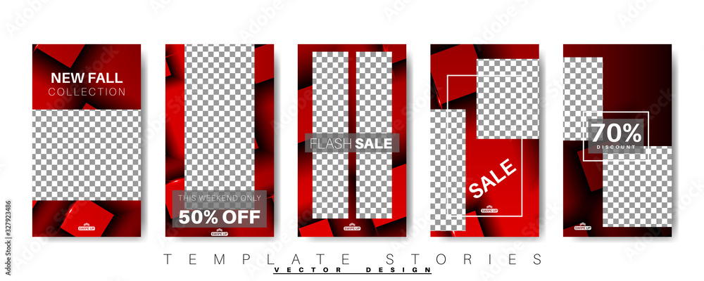 abstract vector story template for your social media. design vector background abstract vector story template for your social media. design vector background