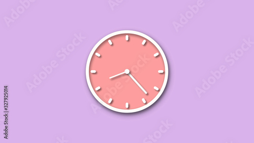 Clock icon,red clock icon,red clock image,Pink background clock image,Wall clock image