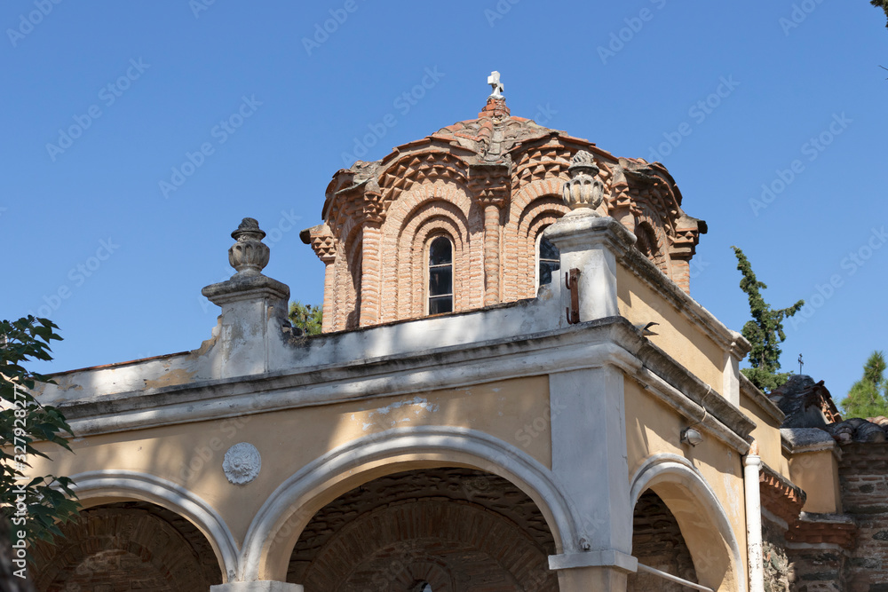 Ancient Vlatadon Monastery in city of Thessaloniki, Greece Ancient Vlatadon Monastery in city of Thessaloniki, Greece
