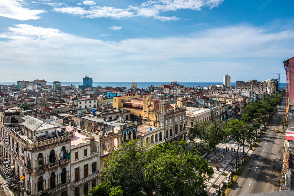 Havana Cuba Rooftop View