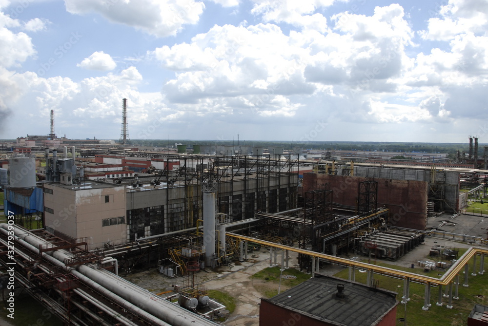 Obraz premium chemical factory