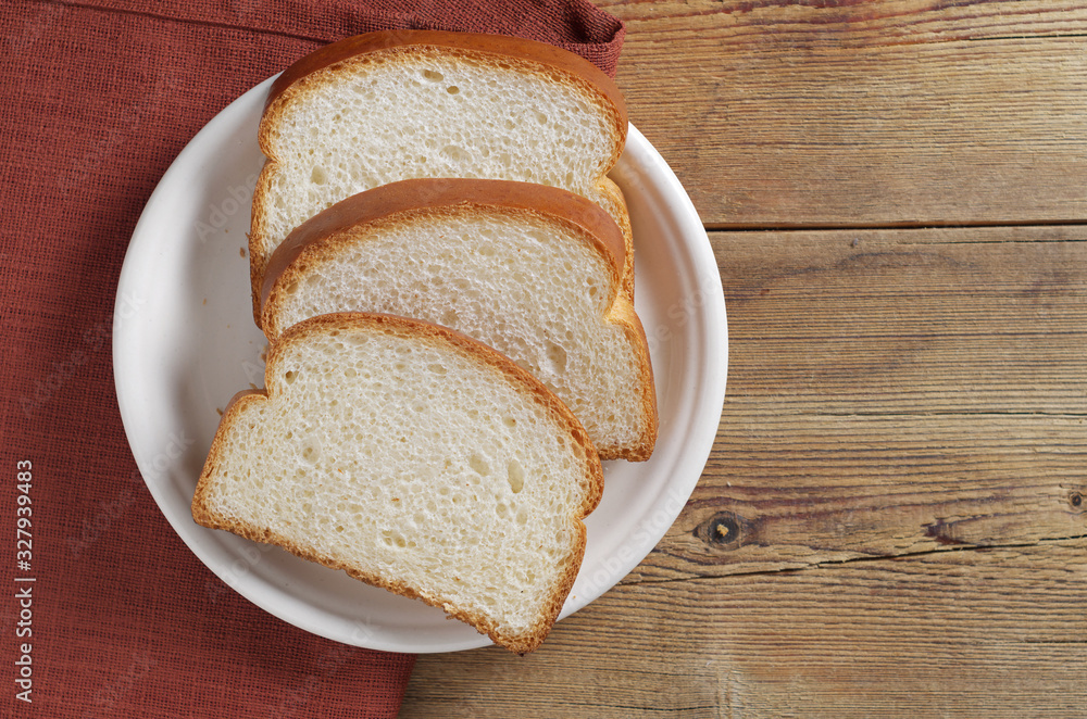 Sliced wheat bread Sliced wheat bread