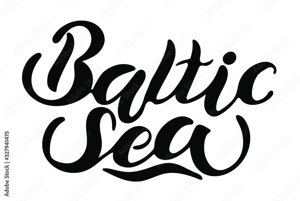 Illustration of hand Lettering Illustration of hand Lettering