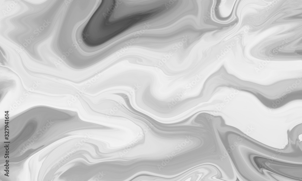 Obraz premium Gray marbling abstract wavy background 